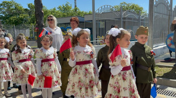 Парад дошколят, посвященный 80-летию Победы Парад дошколят, посвященный 80-летию Победы.
